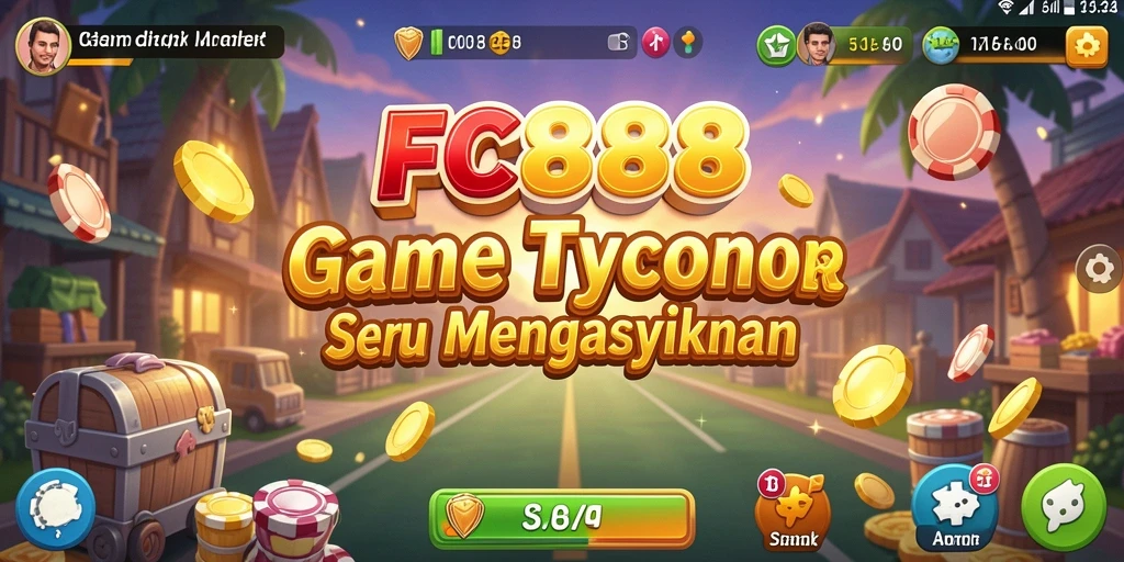 Tampilan gameplay Tycoon yang menarik dan interaktif.