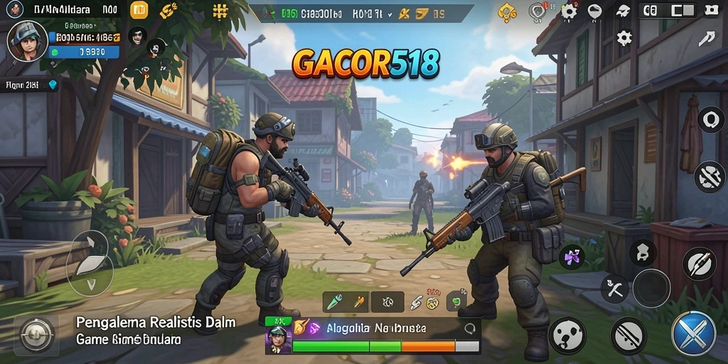 Tampilan gameplay GACOR518 yang mendalam dan interaktif.
