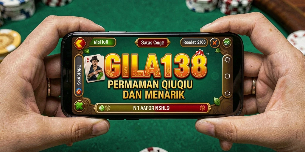 Tampilan gameplay seru dalam aplikasi GILA138 QiuQiu.