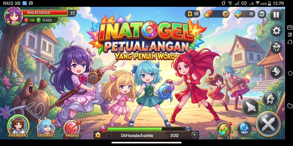 Tampilan gameplay INATOGEL yang memukau dan seru.