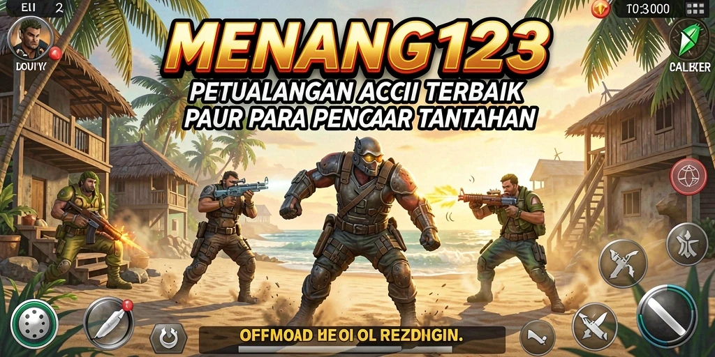 Screenshot menunjukkan aksi seru dalam game MENANG123.