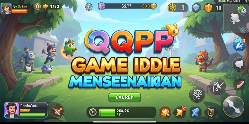 Screenshot gameplay QQRP dengan tampilan menarik dan dinamis.