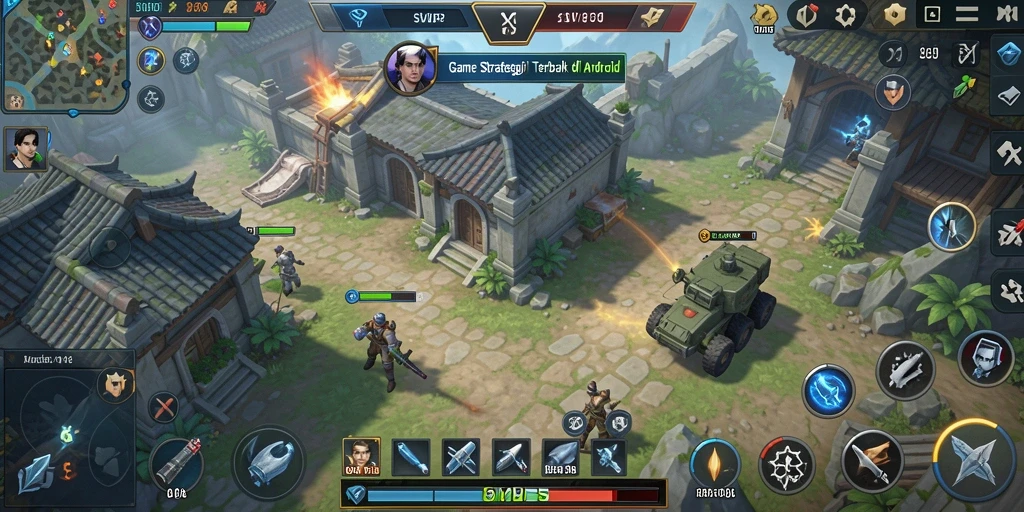 Tampilan awal gameplay SVIP5 yang menakjubkan dan strategis.