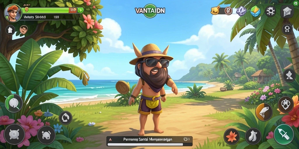 Tangkapan layar gameplay VANTAIDN yang menyenangkan dan menghibur.